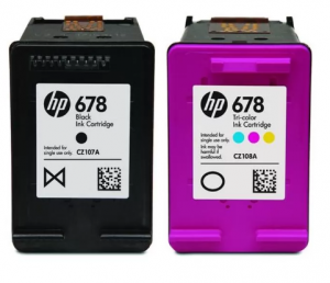  HP 678 Black + Color Ink Cartridge 
