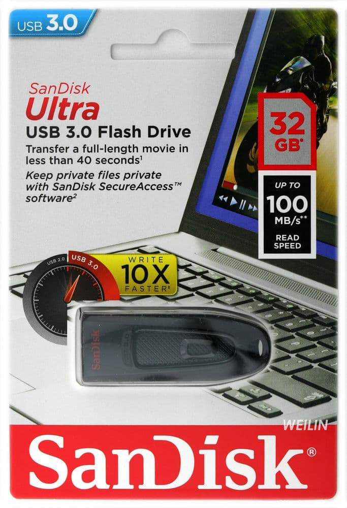 SANDISK ULTRA FLASHDISK USB 3 CZ48 32GB UP TO 100MB/s | PRIMAJAYA ...